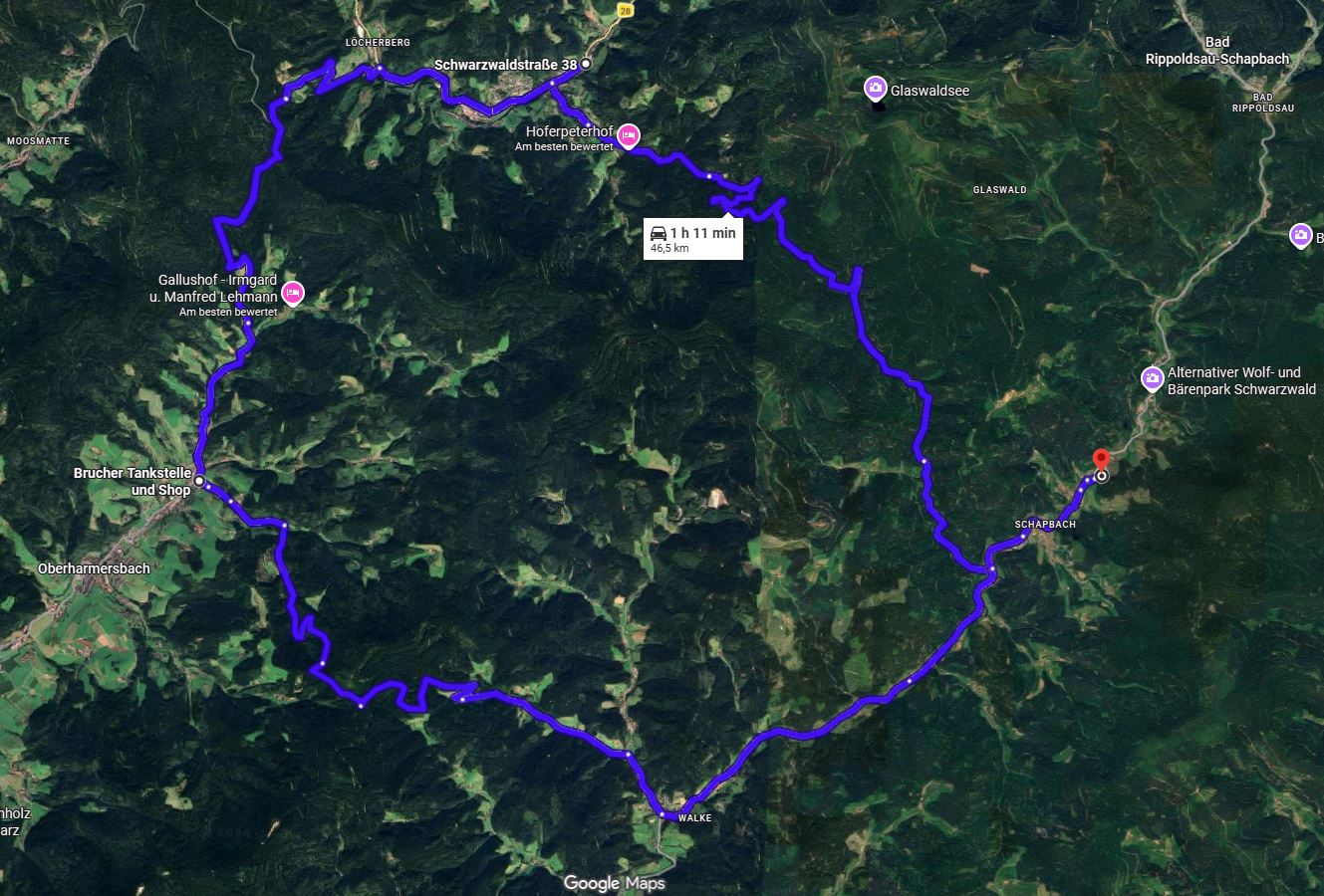 Tour Mittwoch